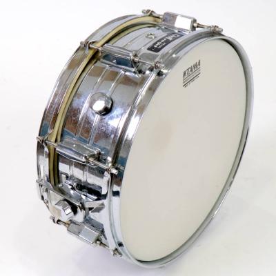 【中古】 スネアドラム パール Pearl No.4614 Challenger Steel shell 14x5.5 Made in Japan スネアドラム サイド