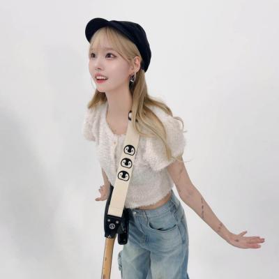 Grande uomo グランデウオモ TENDER STRAP TS-2 AC コウテイペンギンのヒナ ギターストラップ イメージ画像3