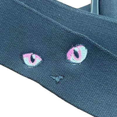 Grande uomo グランデウオモ TENDER STRAP TS-2 AC ねこ ローズクォーツ ギターストラップ