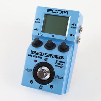 【中古】 マルチエフェクター ZOOM MS-70CDR ズーム 空間系マルチエフェクター 正面
