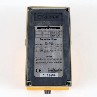 【中古】 アコースティックシミュレーター エフェクター BOSS AC-2 Acoustic Simulator ギターエフェクター 裏面