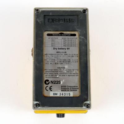 【中古】 オーバードライブ エフェクター BOSS OD-3 Over Drive ギターエフェクター 裏面