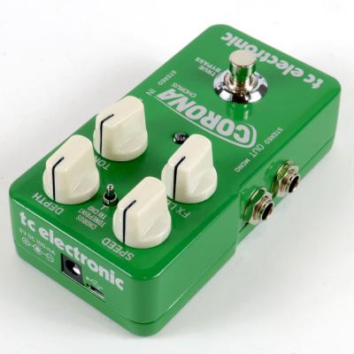 【中古】 コーラス エフェクター tc electronic Corona Chorus ギターエフェクター コロナコーラス 左サイド