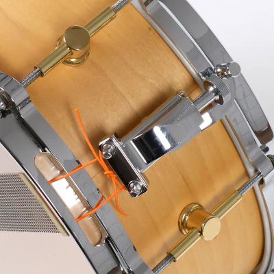 【中古】 スネアドラム カノウプス CANOPUS MO-1455 Natural Oil スネアドラム 側面