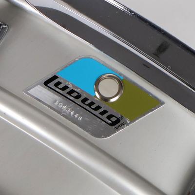 【中古】 スネアドラム ラディック Ludwig LM404 Acrolite 14×5 1970s スネアドラム エンブレム