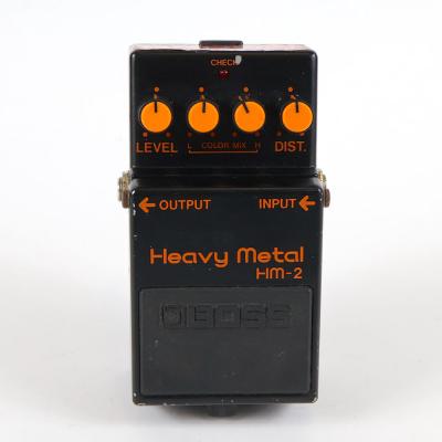 【中古】 ヘビーメタル エフェクター BOSS HM-2 Heavy Metal Made in Japan ディストーション ギターエフェクター
