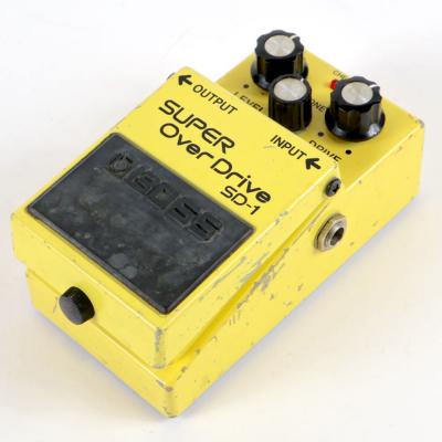 【中古】 スーパーオーバードライブ エフェクター BOSS SD-1 Super Over Drive ギターエフェクター 右サイド