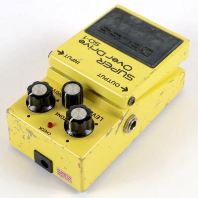 【中古】 スーパーオーバードライブ エフェクター BOSS SD-1 Super Over Drive ギターエフェクター 左サイド