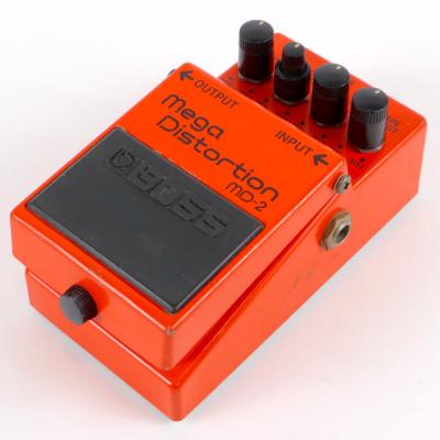 【中古】メガディストーション エフェクター BOSS MD-2 Mega Distortion ギターエフェクター ディストーション 右サイド