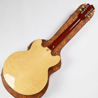 【中古】 エレキギター Fujigen フジゲン MSA-HP NAT Mod. 2008年製 Loller P-90タイプピックアップ搭載 MasterField セミアコースティックギター ボディバック画像