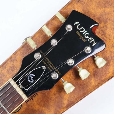 【中古】 エレキギター Fujigen フジゲン MSA-HP NAT Mod. 2008年製 Loller P-90タイプピックアップ搭載 MasterField セミアコースティックギター ヘッド画像