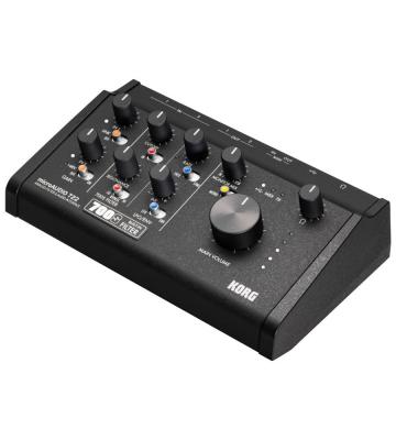 オーディオインターフェイス KORG microAUDIO 722 コルグ マイクロオーディオ アナログフィルターとしても使用可能 スラント