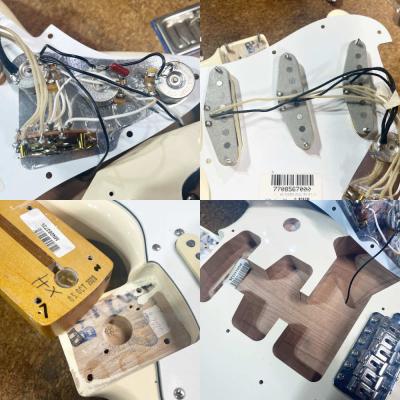 【中古】 エレキギター Fender Mexico Jimi Hendrix Stratocaster Maple Fingerboard Olympic White 2020年製 フェンダー メキシコ ジミ・ヘンドリックスモデル PU