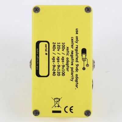【中古】ブースター エフェクター Xotic AC Booster ギターエフェクター エキゾチック 底面