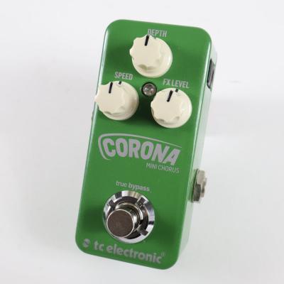 【中古】 コーラス エフェクター tc electronic Corona Mini Chorus ギターエフェクター 正面