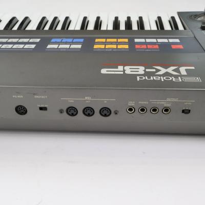 【中古】 シンセサイザー Roland JX-8P ローランド 背面アップ