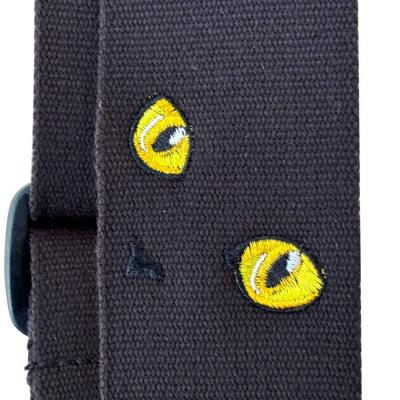 Grande uomo グランデウオモ TENDER STRAP TS-2 AC ねこ シトリン 11月 ギターストラップ