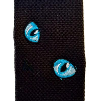 Grande uomo グランデウオモ TENDER STRAP TS-2 AC ねこ アクアマリン 3月 ギターストラップ