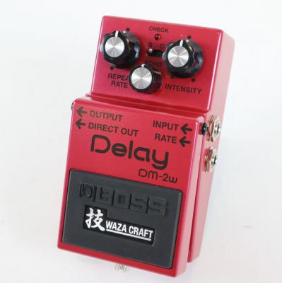【中古】 アナログディレイ エフェクター BOSS DM-2W Delay WAZA CRAFT ギターエフェクター ディレイ 詳細画像