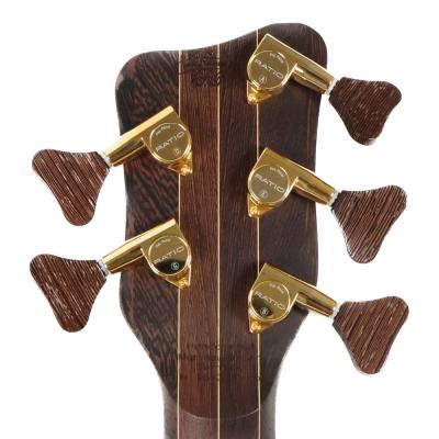 WARWICK ワーウィック CUSTOM SHOP Masterbuilt Dolphin Pro I 5-string Natural Oil Finish Basic Model 5弦エレキベース ヘッド裏画像