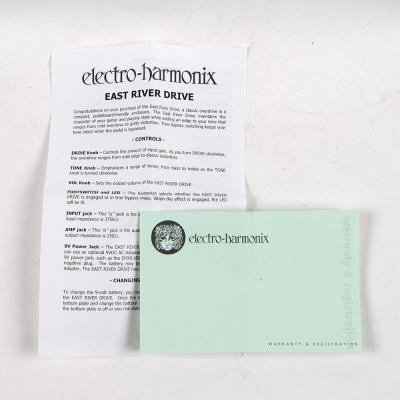 【中古】 ELECTRO-HARMONIX East River Drive ギターエフェクター 付属品