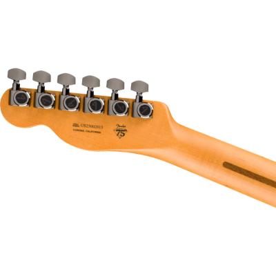 Fender フェンダー 75th Anniversary American Ultra II Telecaster Liquid Gold エレキギター テレキャスター ヘッドバック画像