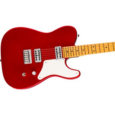 Fender フェンダー 75th Anniversary American Professional Classic Cabronita Telecaster Candy Apple Red エレキギター テレキャスター ボディ斜めアングル画像