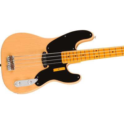 Fender フェンダー 75th Anniversary American Vintage II 1951 Precision Bass Butterscotch Blonde エレキベース プレシジョンベース ボディ斜めアングル画像