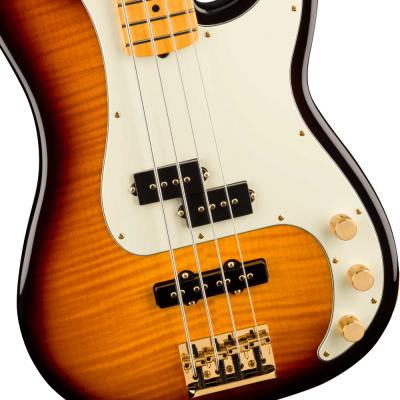 Fender フェンダー 75th Anniversary American Professional II PJ Bass 2-Color Sunburst エレキベース ボディ画像