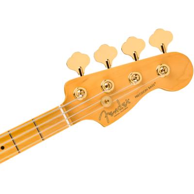 Fender フェンダー 75th Anniversary American Professional II PJ Bass 2-Color Sunburst エレキベース ヘッド画像
