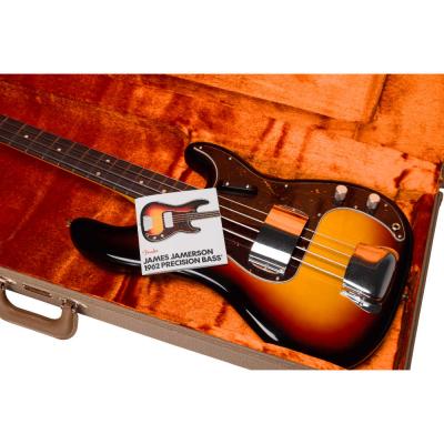 Fender フェンダー James Jamerson 1962 Precision Bass RW 3-Tone Sunburst エレキベース プレシジョンベース ケース画像