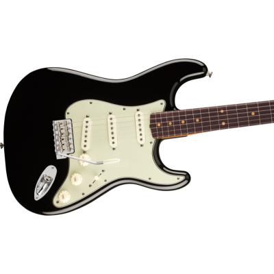 Fender フェンダー Vintera III Early ’60s Stratocaster RW Black エレキギター ストラトキャスター ボディ斜めアングル画像