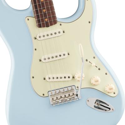 Fender フェンダー Vintera III Early ’60s Stratocaster RW Sonic Blue エレキギター ストラトキャスター ボディ画像