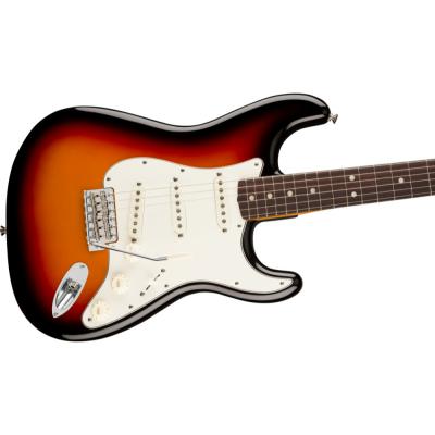 Fender フェンダー Vintera III Late ’60s Stratocaster RW 3-Color Sunburst エレキギター ストラトキャスター ボディ斜めアングル画像