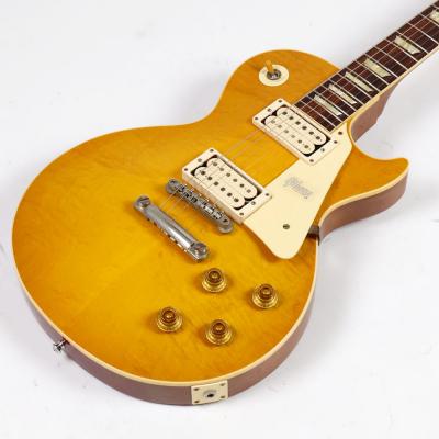【中古】 エレキギター Gibson Custom Shop Historic Collection 1958 Les Paul Standard Reissue Hand Selected Lemon Burst 2019年製 超軽量 3.76kg ギブソン カスタムショップ ハンドセレクト ボディ画像