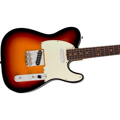Fender フェンダー Limited Edition Vintera III Early ’60s Telecaster Custom RW 3-Color Sunburst エレキギター テレキャスター ボディ斜めアングル画像