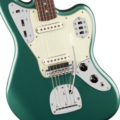 Fender フェンダー Vintera III Mid ’60s Jaguar RW Sherwood Green Metallic エレキギター ジャガー ボディ画像