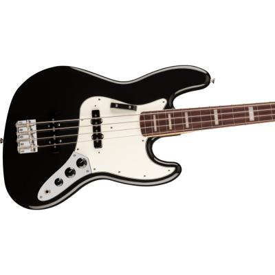 Fender フェンダー Vintera III Early ’70s Jazz Bass RW Black エレキベース ジャズベース ボディ斜めアングル画像