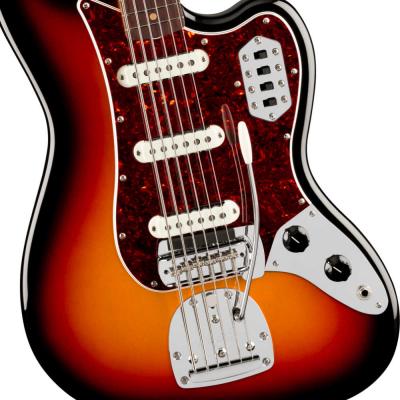 Fender フェンダー Vintera III Early ’60s Bass VI RW 3-Color Sunburst 6弦エレキベース ボディ画像