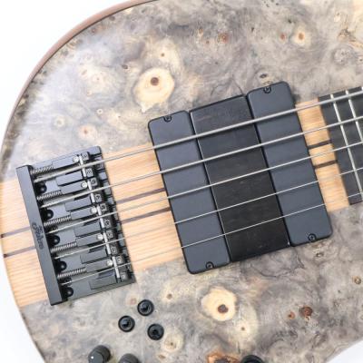 【中古】Fodera フォデラ Matt Garrison Signature Imperial 5 Elite Buckeye burl 2023年製 Hi-C 5弦エレキベース 詳細画像