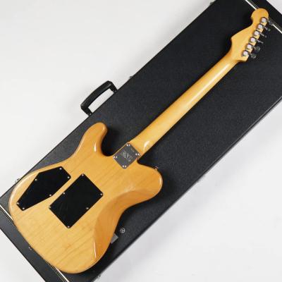 【中古】 エレキギター ESP TE-350DT KOA 2002年頃製造 フレイムコアトップ フロイドローズブリッジ Seymour Duncanピックアップ搭載 ボディバック画像