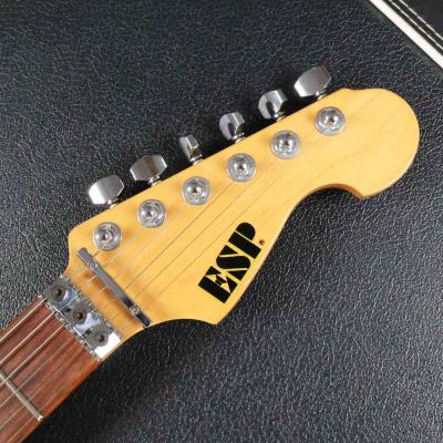 【中古】 エレキギター ESP TE-350DT KOA 2002年頃製造 フレイムコアトップ フロイドローズブリッジ Seymour Duncanピックアップ搭載 ヘッド画像