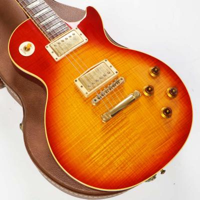 【中古】 エレキギター Gibson Les Paul Re-issue Heritage Dark Sunburst with Gold Hardware1988年製 Pre-Historic Custom Shopデカールあり ゴールドパーツ 基盤ピックアップ搭載 プレヒストリック ボディ画像