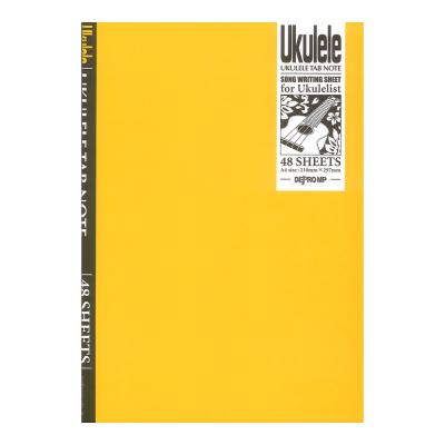 ウクレレTABノート A4 デプロMP