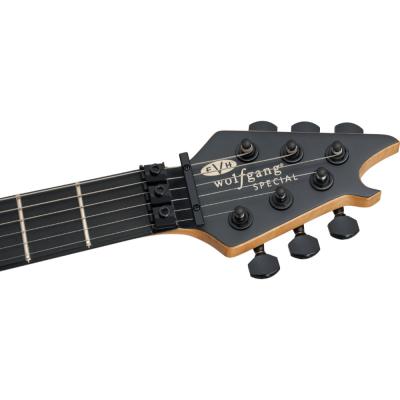 EVH イーブイエイチ Wolfgang Special Baked Maple EBY Stealth Black エレキギター ヘッド画像
