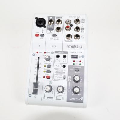 【中古】 ミキサー ヤマハ YAMAHA AG03 mk2 W ライブストリーミングミキサー ホワイト
