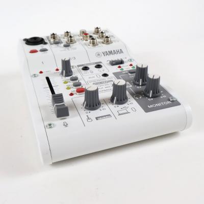 【中古】 ミキサー ヤマハ YAMAHA AG03 mk2 W ライブストリーミングミキサー ホワイト 詳細画像
