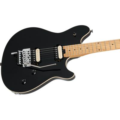 EVH イーブイエイチ Wolfgang Special Baked Maple Baked MPL Black エレキギター ボディ斜めアングル画像