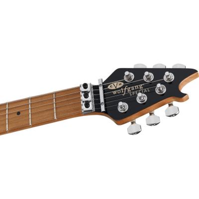 EVH イーブイエイチ Wolfgang Special Baked Maple Baked MPL Black エレキギター ヘッド画像