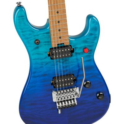 EVH イーブイエイチ 5150 Series Deluxe QM Baked Maple Pacific Drift エレキギター ボディ画像